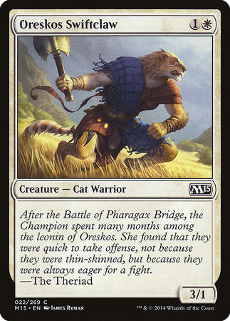 Oreskos Swiftclaw [Magic 2015] | Mega City Incorporated
