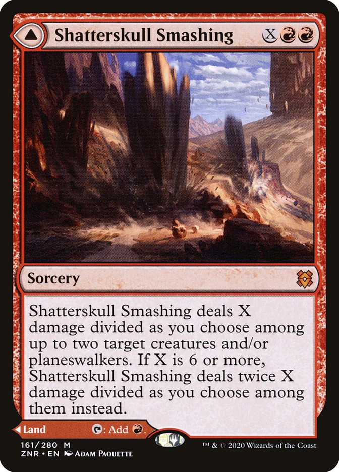 Shatterskull Smashing // Shatterskull, the Hammer Pass [Zendikar Rising] | Mega City Incorporated