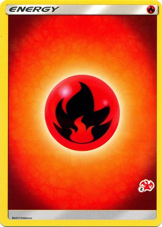 Fire Energy (Charizard Stamp #2) [Battle Academy 2020] | Mega City Incorporated