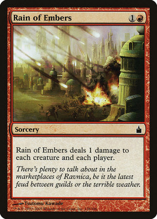 Rain of Embers [Ravnica: City of Guilds] | Mega City Incorporated