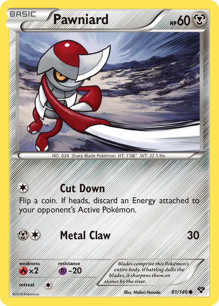 Pawniard (81/146) [XY: Base Set] | Mega City Incorporated