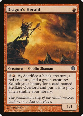 Dragon's Herald [Shards of Alara] | Mega City Incorporated