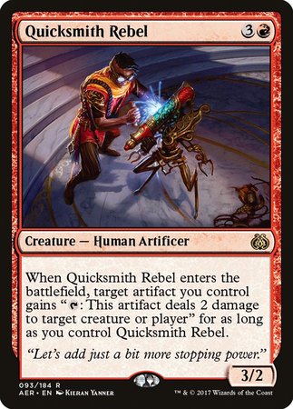 Quicksmith Rebel [Aether Revolt] | Mega City Incorporated