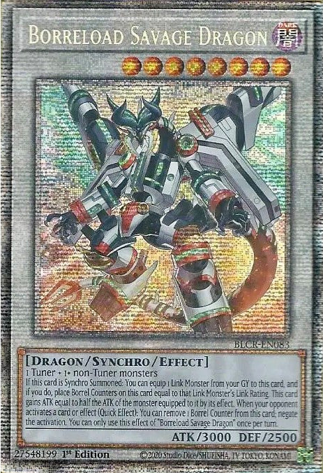 Borreload Savage Dragon [BLCR-EN083] Starlight Rare | Mega City Incorporated