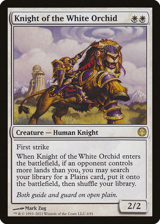 Knight of the White Orchid [Duel Decks: Knights vs. Dragons] | Mega City Incorporated