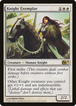Knight Exemplar [Magic 2011] | Mega City Incorporated