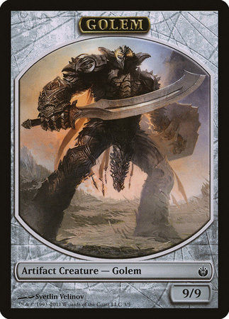 Golem Token [Mirrodin Besieged Tokens] | Mega City Incorporated