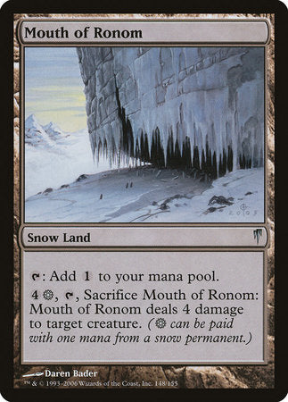 Mouth of Ronom [Coldsnap] | Mega City Incorporated
