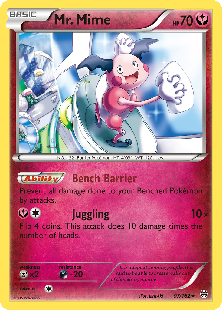 Mr. Mime (97/162) [XY: BREAKthrough] | Mega City Incorporated