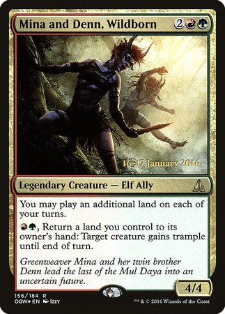 Mina and Denn, Wildborn [Oath of the Gatewatch Promos] | Mega City Incorporated