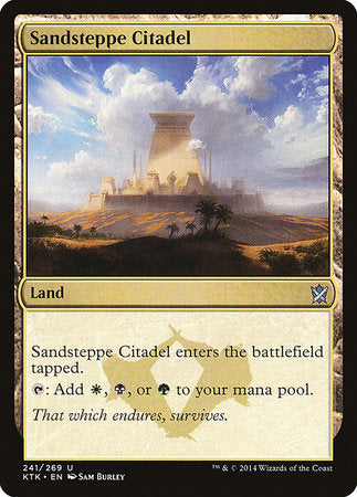 Sandsteppe Citadel [Khans of Tarkir] | Mega City Incorporated
