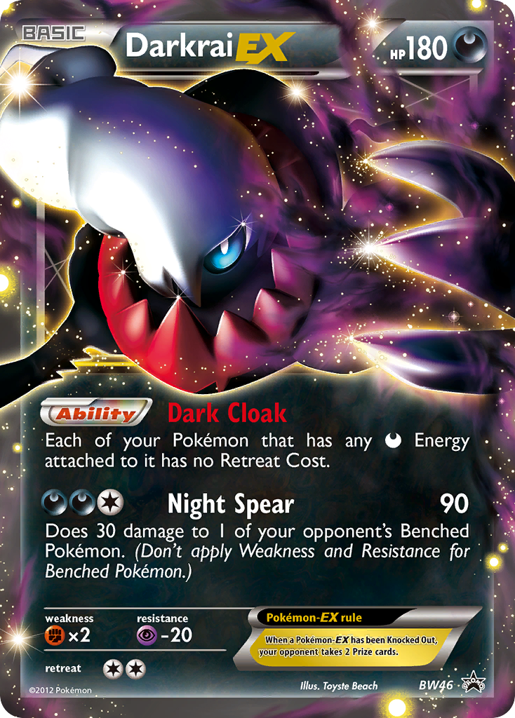 Darkrai EX (BW46) [Black & White: Black Star Promos] | Mega City Incorporated