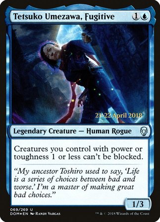 Tetsuko Umezawa, Fugitive [Dominaria Promos] | Mega City Incorporated