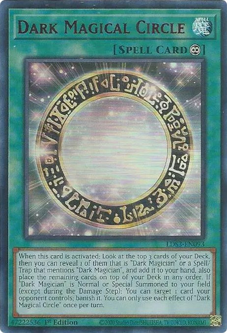 Dark Magical Circle (Red) [LDS3-EN093] Ultra Rare | Mega City Incorporated