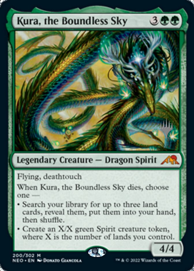 Kura, the Boundless Sky (Promo Pack) [Kamigawa: Neon Dynasty Promos] | Mega City Incorporated