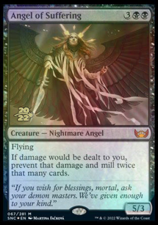 Angel of Suffering [Streets of New Capenna Prerelease Promos] | Mega City Incorporated