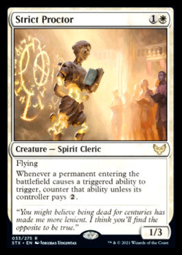 Strict Proctor [Strixhaven: School of Mages] | Mega City Incorporated