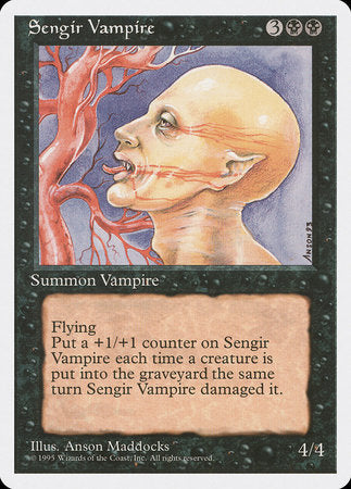 Sengir Vampire [Fourth Edition] | Mega City Incorporated