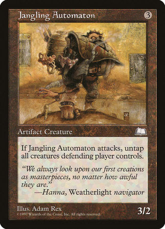 Jangling Automaton [Weatherlight] | Mega City Incorporated