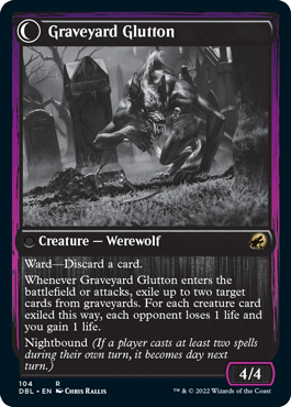 Graveyard Trespasser // Graveyard Glutton [Innistrad: Double Feature] | Mega City Incorporated