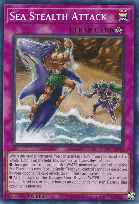 Sea Stealth Attack [LED9-EN030] Common | Mega City Incorporated