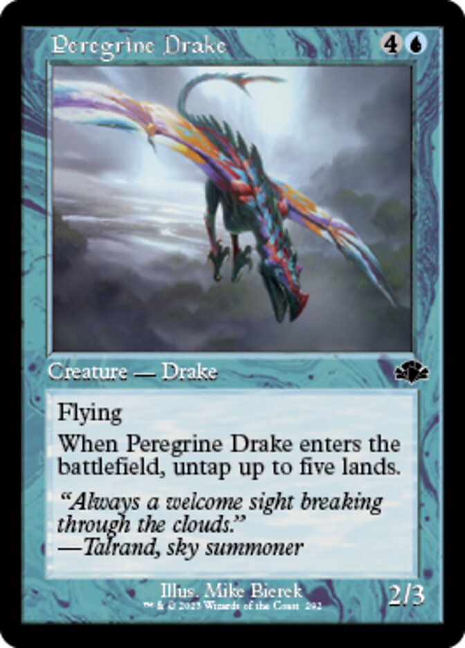 Peregrine Drake (Retro) [Dominaria Remastered] | Mega City Incorporated