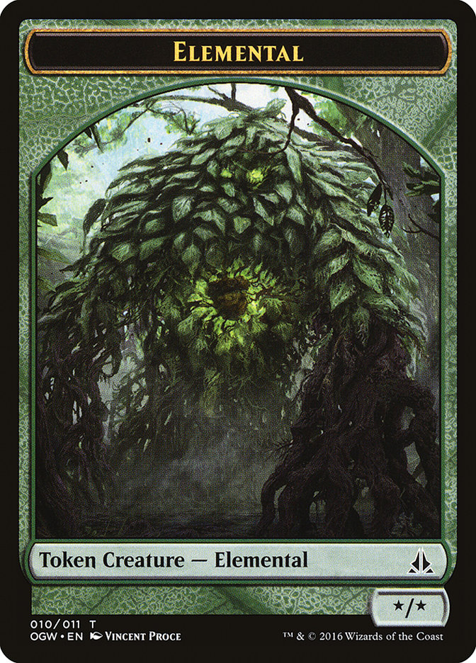 Elemental (010/011) [Oath of the Gatewatch Tokens] | Mega City Incorporated