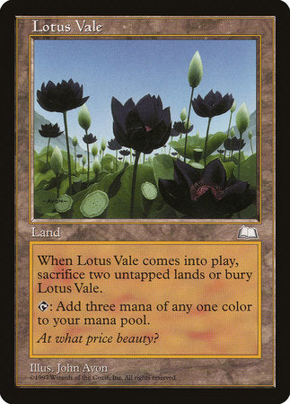 Lotus Vale [Weatherlight] | Mega City Incorporated
