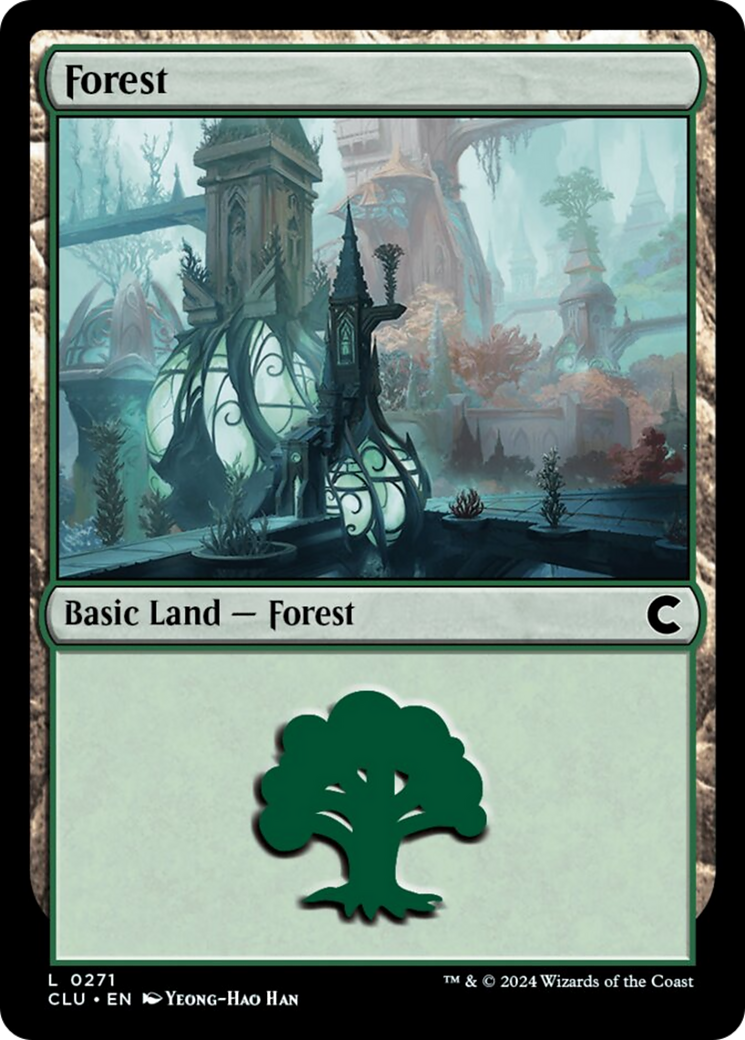 Forest (0271) [Ravnica: Clue Edition] | Mega City Incorporated