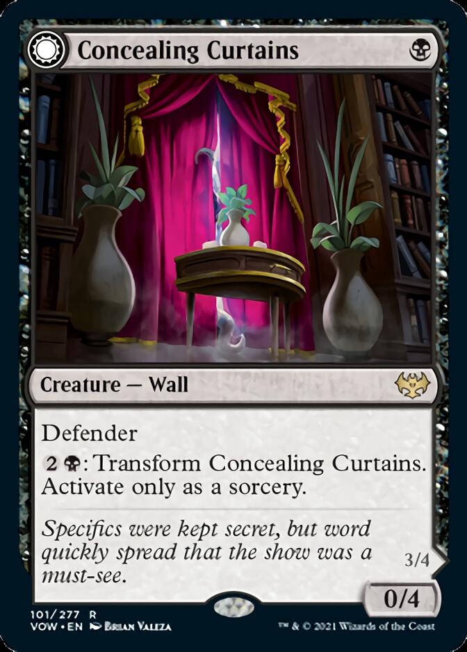 Concealing Curtains // Revealing Eye [Innistrad: Crimson Vow] | Mega City Incorporated