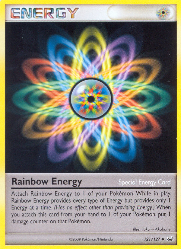 Rainbow Energy (121/127) [Platinum: Base Set] | Mega City Incorporated