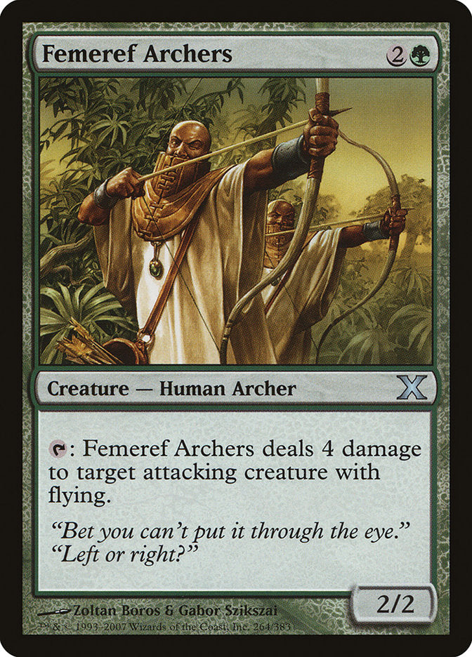 Femeref Archers [Tenth Edition] | Mega City Incorporated