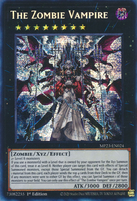 The Zombie Vampire [MP23-EN024] Prismatic Secret Rare | Mega City Incorporated