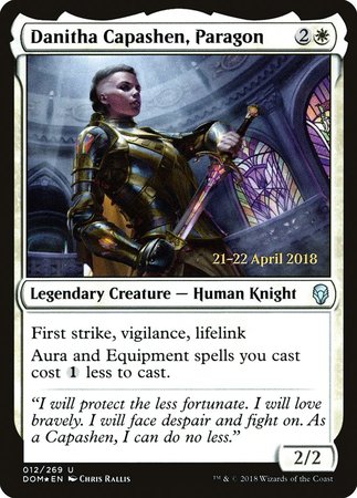 Danitha Capashen, Paragon [Dominaria Promos] | Mega City Incorporated