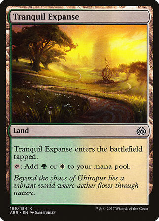 Tranquil Expanse [Aether Revolt] | Mega City Incorporated