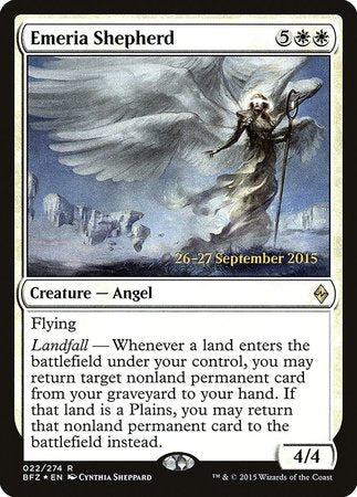 Emeria Shepherd [Battle for Zendikar Promos] | Mega City Incorporated