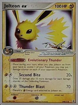 Jolteon ex (109/113) (Legendary Ascent - Tom Roos) [World Championships 2007] | Mega City Incorporated