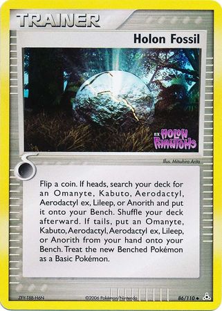 Holon Fossil (86/110) (Stamped) [EX: Holon Phantoms] | Mega City Incorporated