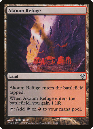 Akoum Refuge [Zendikar] | Mega City Incorporated