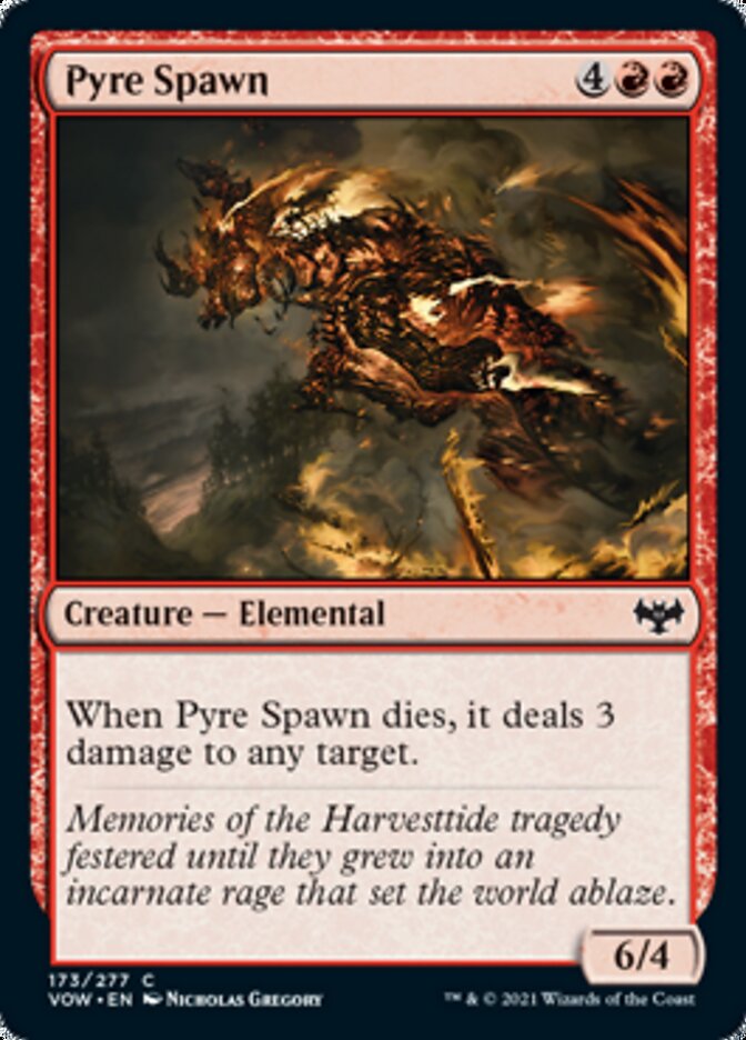 Pyre Spawn [Innistrad: Crimson Vow] | Mega City Incorporated