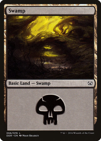 Swamp (66) [Duel Decks: Nissa vs. Ob Nixilis] | Mega City Incorporated