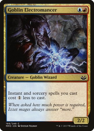 Goblin Electromancer [Modern Masters 2017] | Mega City Incorporated