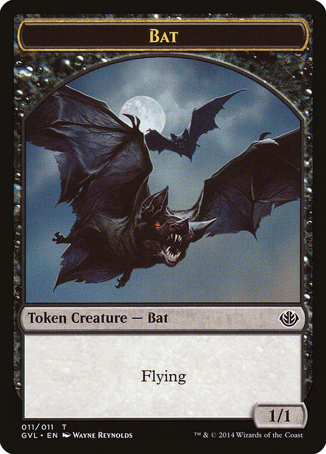 Bat Token (Garruk vs. Liliana) [Duel Decks Anthology Tokens] | Mega City Incorporated