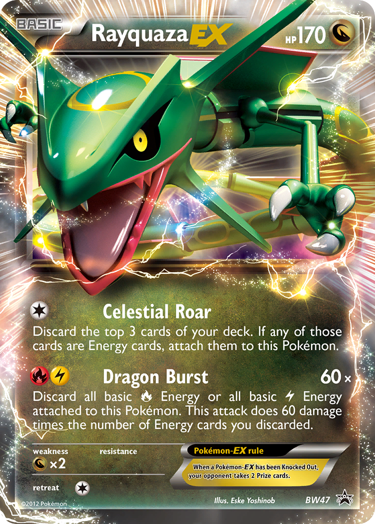 Rayquaza EX (BW47) [Black & White: Black Star Promos] | Mega City Incorporated