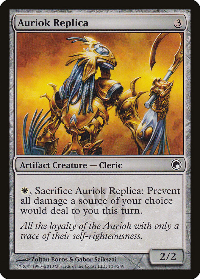 Auriok Replica [Scars of Mirrodin] | Mega City Incorporated