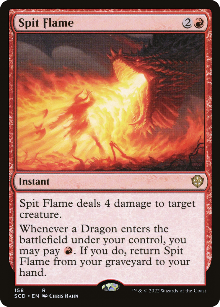 Spit Flame [Starter Commander Decks] | Mega City Incorporated