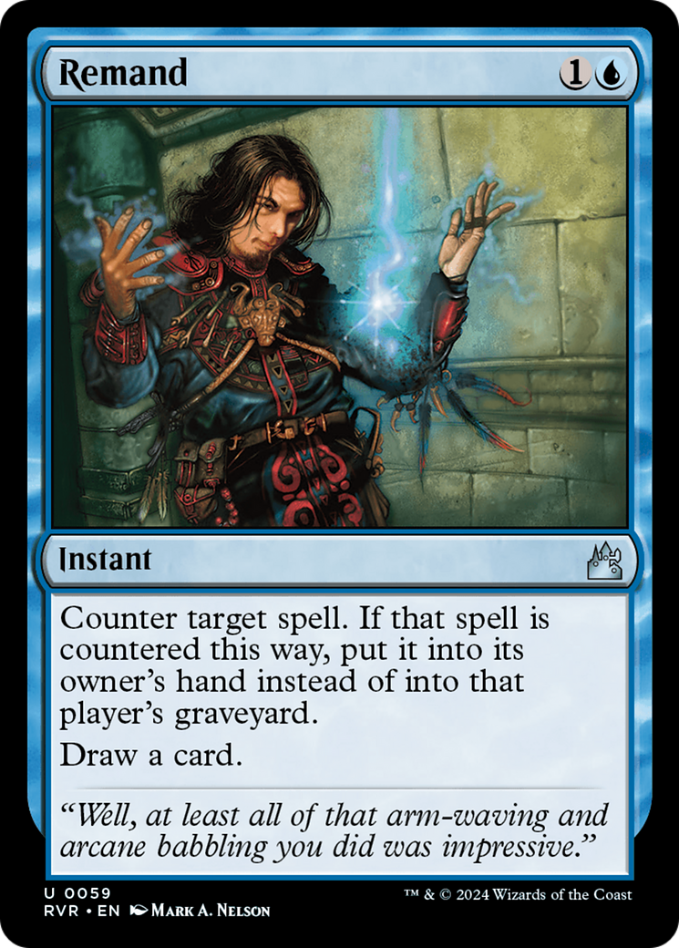 Remand [Ravnica Remastered] | Mega City Incorporated