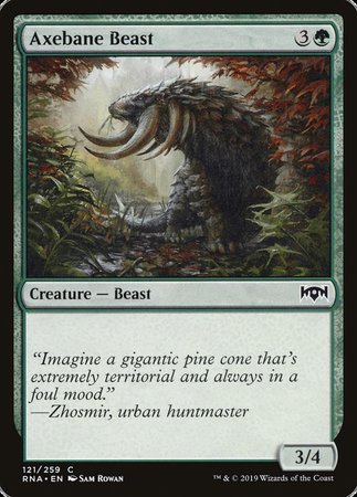 Axebane Beast [Ravnica Allegiance] | Mega City Incorporated