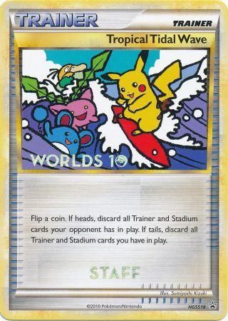 Tropical Tidal Wave (HGSS18) (Staff) [HeartGold & SoulSilver: Black Star Promos] | Mega City Incorporated