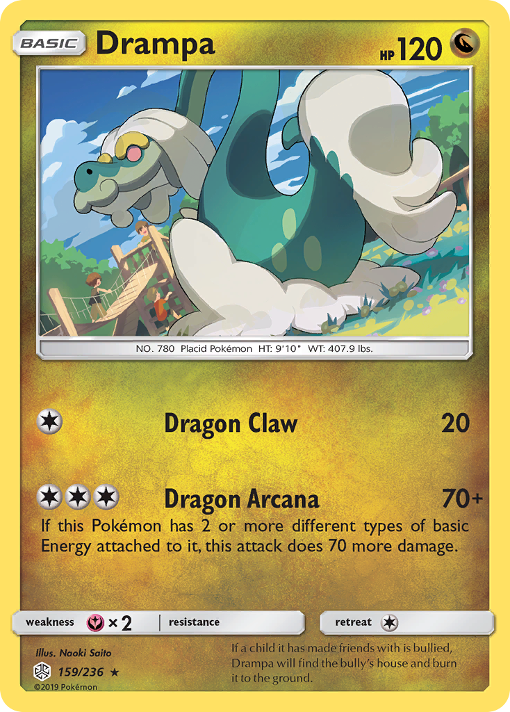 Drampa (159/236) [Sun & Moon: Cosmic Eclipse] | Mega City Incorporated